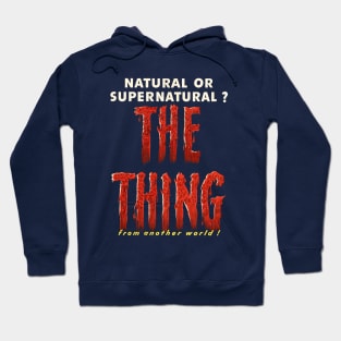 The Thing From Another World Movie Poster Hoodie